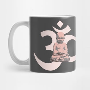 Little Buddha Om pink Mug